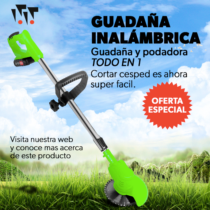 💡 Cortadora y Podadora Inalámbrica  🚛 PAGO CONTRA ENTREGA 🚛 ⏰ ENVIO-GRATÍS ⏰