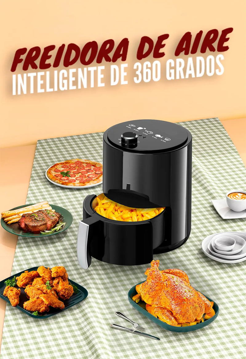 🚚 PAGO CONTRAENTREGA 🚚 Freidora De Aire 4.5l Nia Negro 45% de descuento + Envio grátis + REGALOS