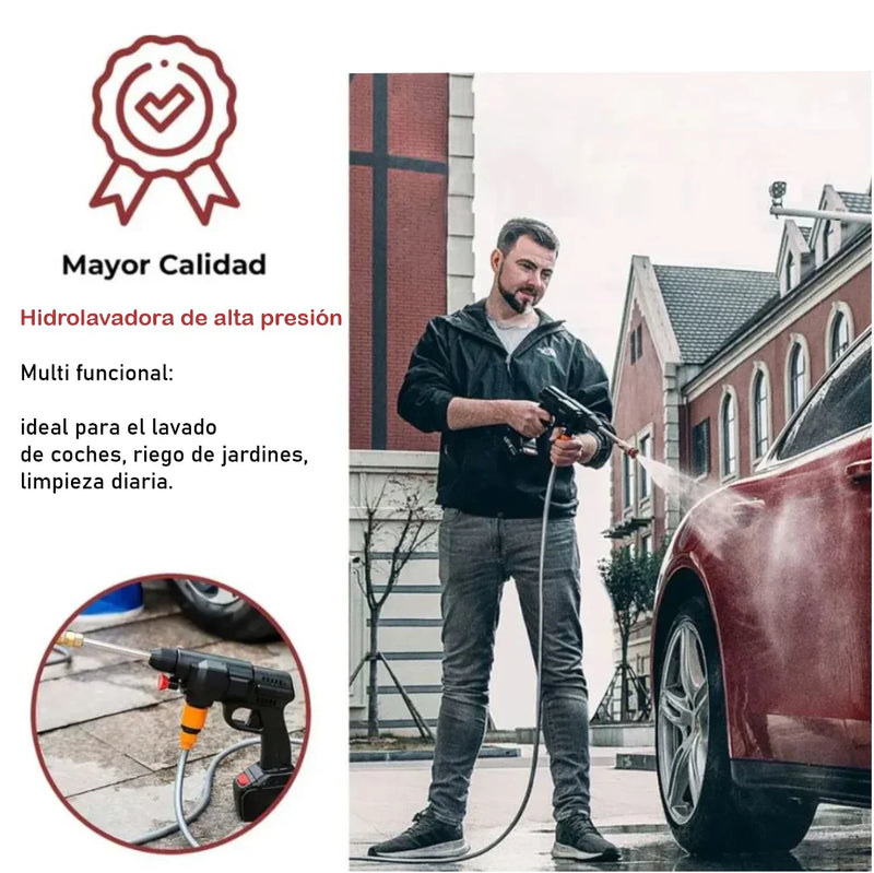 🚚 PAGO CONTRAENTREGA 🚚 Arviroz™ - Pistola Lavadora 2 Baterías Inalámbrica + Envio Grátis + Cargador de regalo gratis